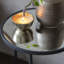 Canyonlands Glass Top Frame End Table