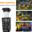 Realistic Flame Effect Solar Torch - Dancing Light For Garden And Landscaping