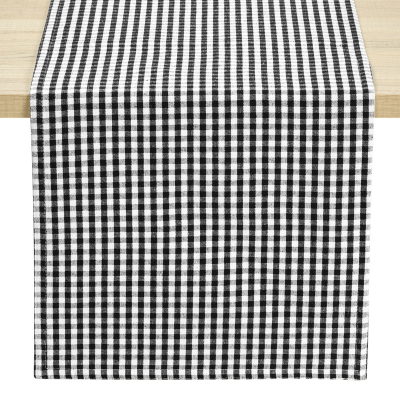 Nappe Gingham, 72 po x 13 po