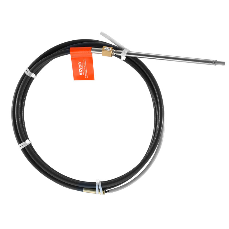 Câble de direction pour bateau VEVOR, câble de direction rotatif extérieur pour bateau de 17 pieds