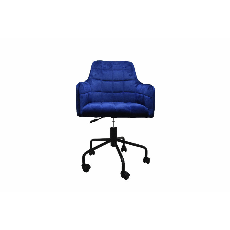 Vienna Swivel Chair, Navy