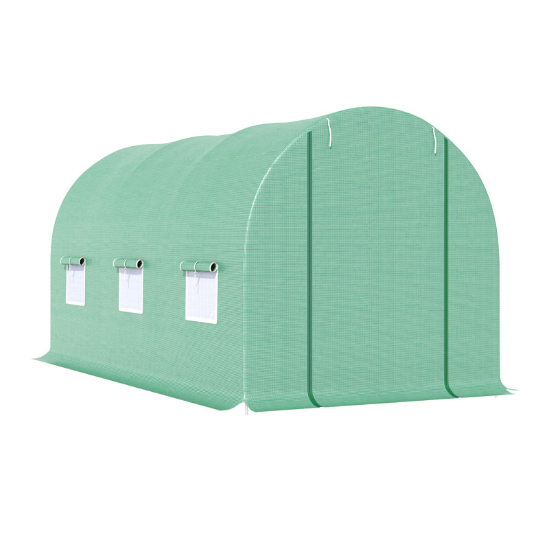Greenhouse, Light Green, 78.8'H x 175.3'W x 74.8'D