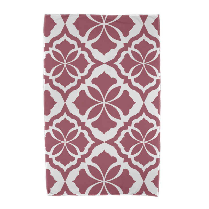 Serviette de plage Ceylon, Rouge