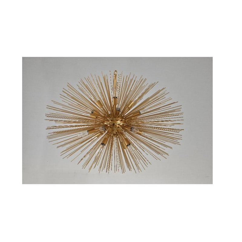 Deonia 20 - Light Gold Unique/Statement Pendant