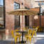 Auvent de remplacement pour parasol de marché de 9 pi à 8 côtes Lantz Vibrant Warmth-306101662
