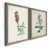 Toile avec cadre gris
