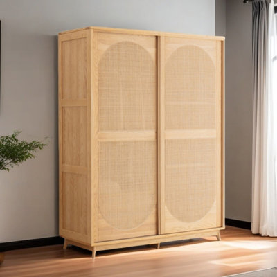 European style simple bedroom wardrobe