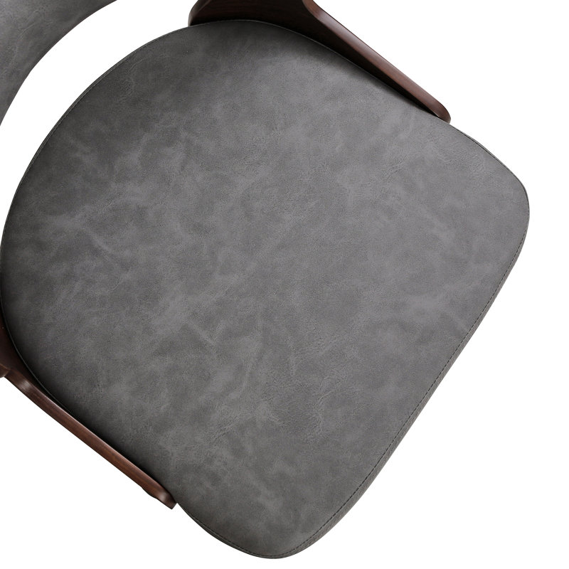 Tabouret de comptoir pivotant 26 po Carylon, Gris