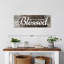 «Blessed Grateful», reproduction sur toile-92518770