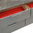 Oniskey 6-Drawer Dresser Gray