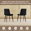 Chaises de salle à manger, chaises de maison de conception moderne, chaises de salle à manger en métal et cuir PU pour la salle à manger de cuisine-1815362504