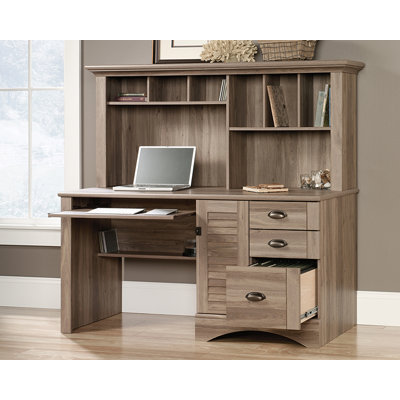 Computer Desk with Hutch