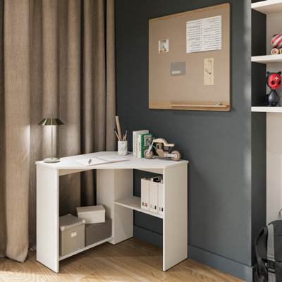 Jazzmaine Corner Writing Desk