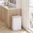 13.2 Gallon Steel Motion Sensor Odor Resistant Trash Can with 15 trash bags-98350499
