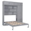 Grand lit escamotable mural avec armoire supérieure-2036262743