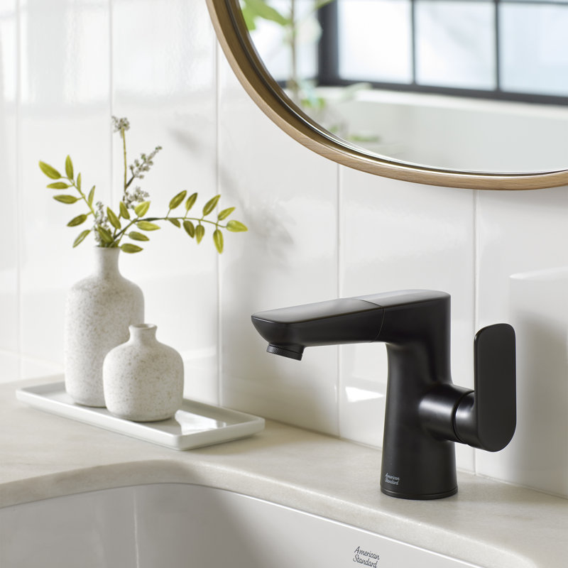 Monobloc coulissant avec drain Aspirations, Noir mat