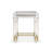 Mirrored Glass Top Nesting Tables