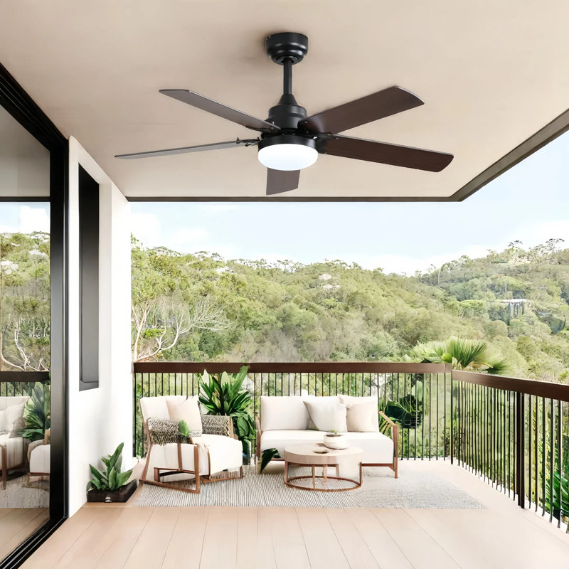 Épaisseur de la lame Whisperbloom de 42 po Ventilateur de plafond intérieur avec ampoules DEL et télécommande