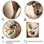«Deer with Blooming Antler II», reproduction sur toile-961200875-961200881