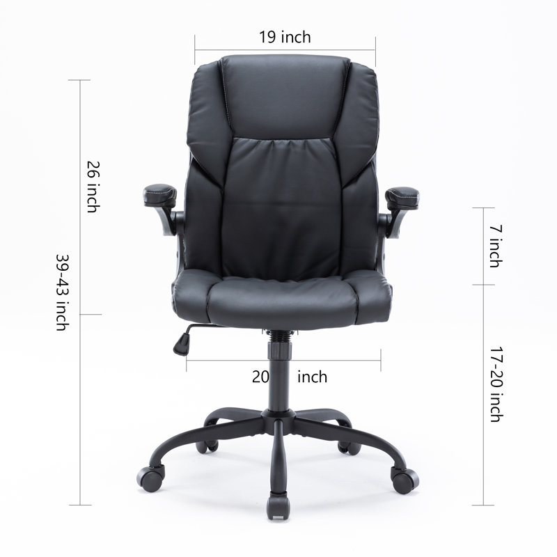 Fauteuil de direction Jenille, Noir