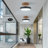 3 Colours Dimmable Modern Acrylic LED Ceiling Light-393510459