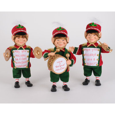 Musical Elf Figurines and Collectibles -  Karen Didion Originals, CC09-25