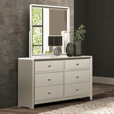 Ensemble commode et miroir 2 pièces Mejas