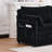 73"Convertible Sofa Bed,Pull Out Bed,3-in-1 Sofa with Side Pocket& USB Ports,Modern Corduroy Couch for Living Room, Small Space, Apartment, Bedroom, Black