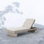 Leroy Outdoor Teak Chaise Lounge-358974384-358974399