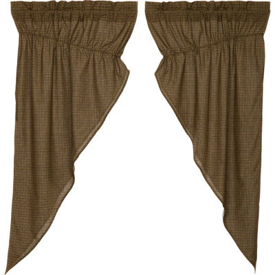 Giroux Cotton Blend Room Darkening Curtain Panel Pair