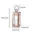 30Cm Stainless Steel Candle Lantern-302081161