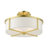Charlieann Fabric Semi Flush Mount-54284035
