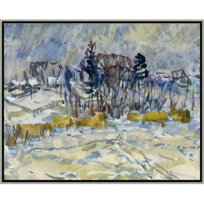 Blue Landscape Giclee Print