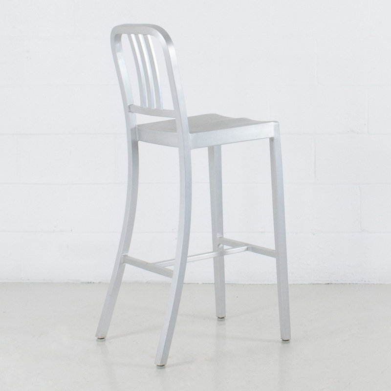 Farallon Alhakim Aluminum Bar & Counter Stool, Counter Stool (24" Seat Height)