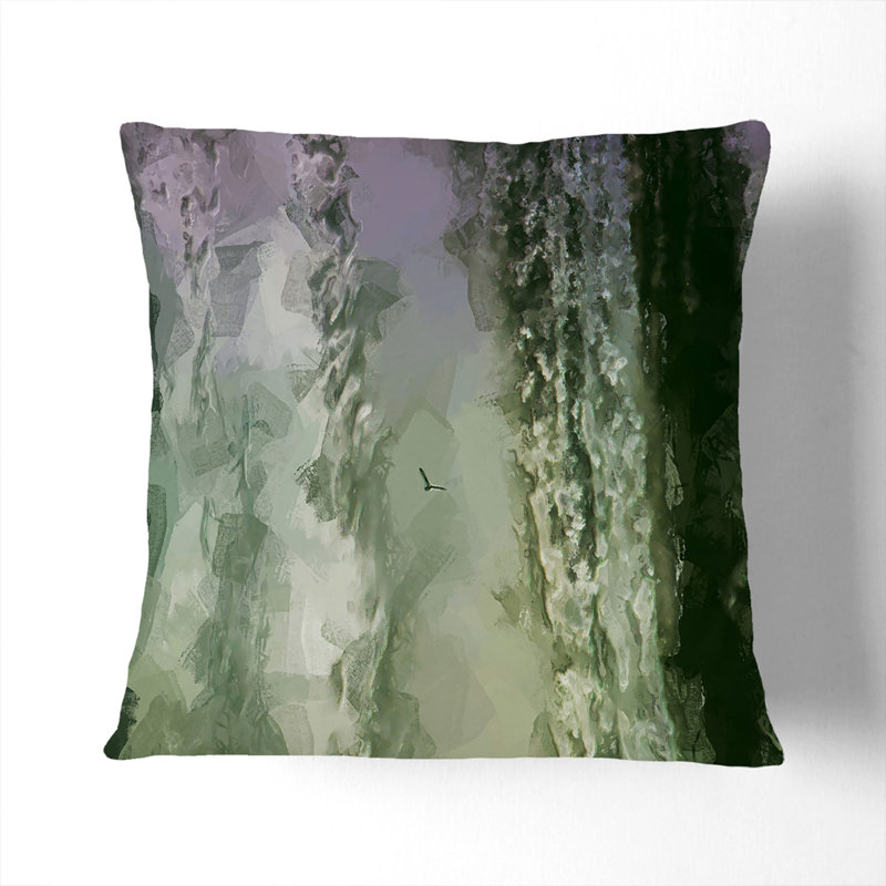 Floral Square Cushion, 55 x 55 cm