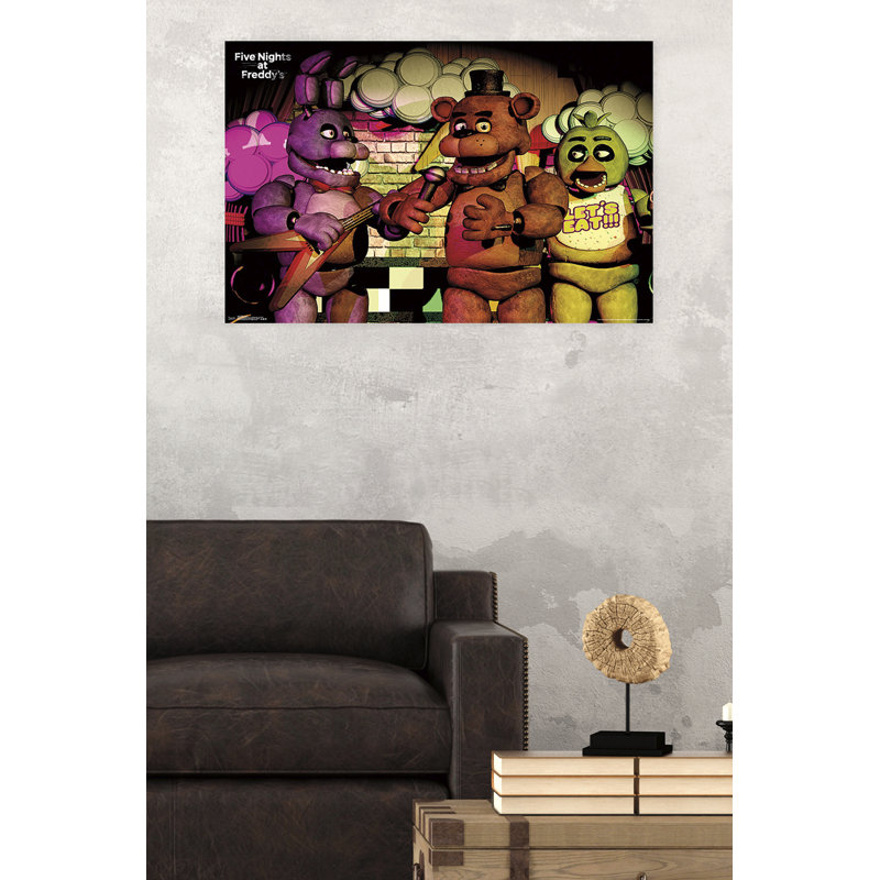 « five nights at freddy », impression sur papier