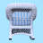 Kid's Rocking Chair with Cushion-10336202-10336201