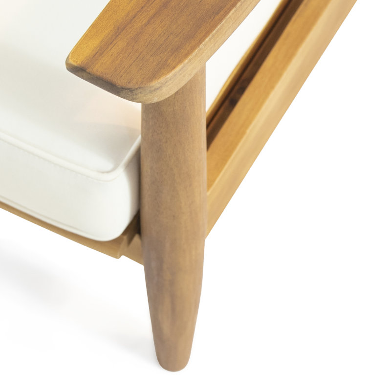 Sophisticated Wood And Coffee Table For Outdoor Settings Exotic Living, Beige