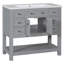 Meuble-lavabo simple 35,2 po avec lavabo-92392849