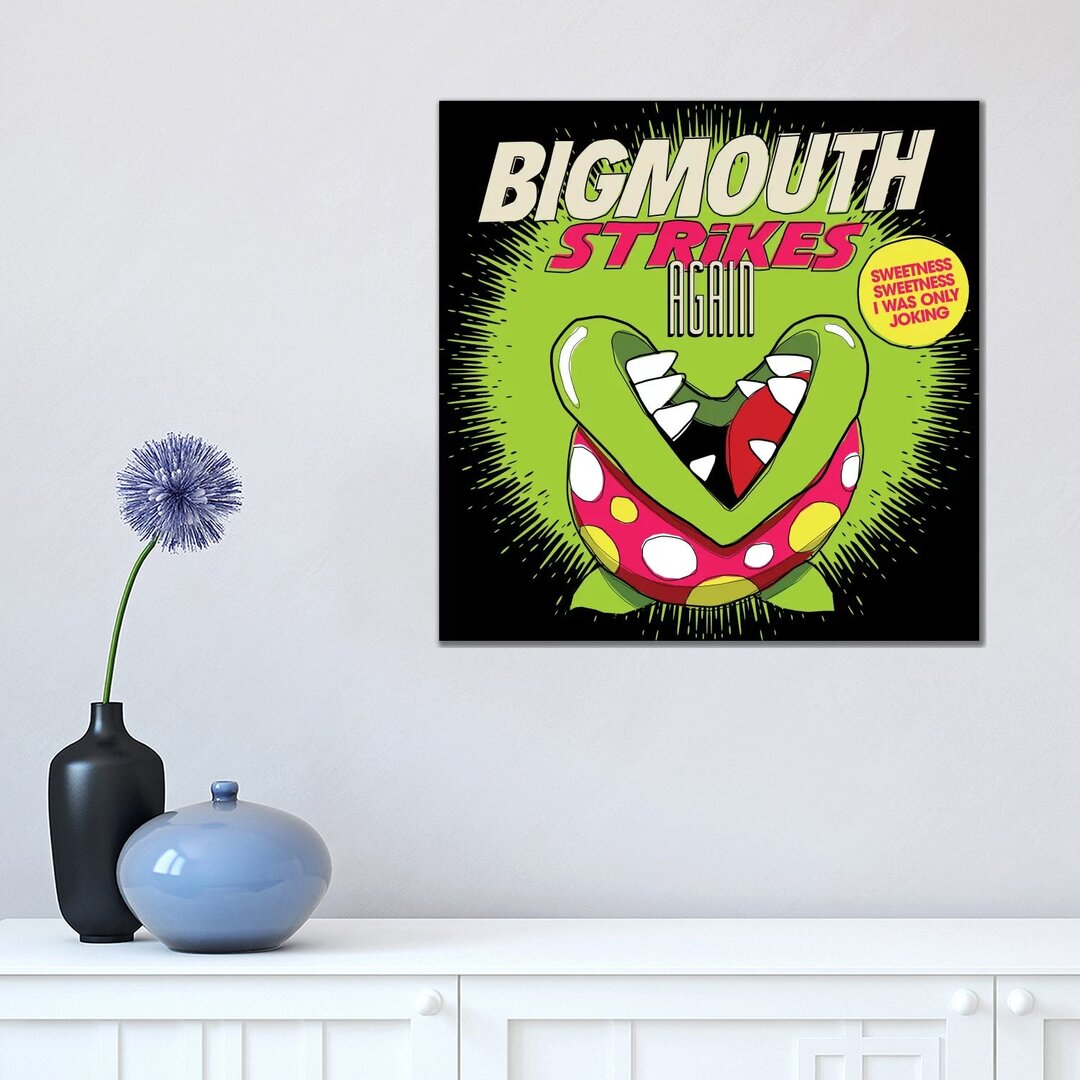 8-Bit Smiths Project - Bigmouth Strikes Again-Canvas