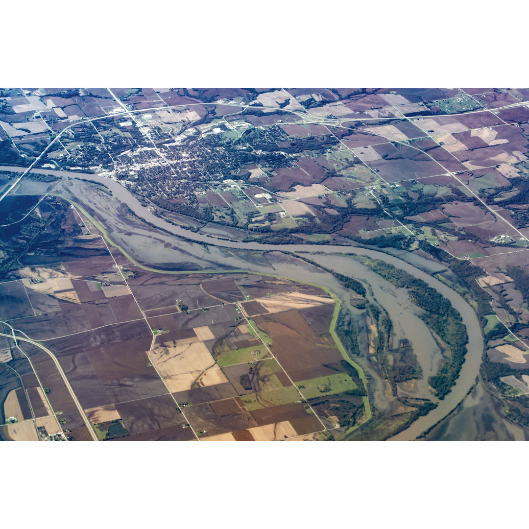 Missouri River von NNehring - Kunstdrucke auf Leinwand