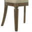 Chaise d'appoint avec dossier échelle (ensemble de 2)