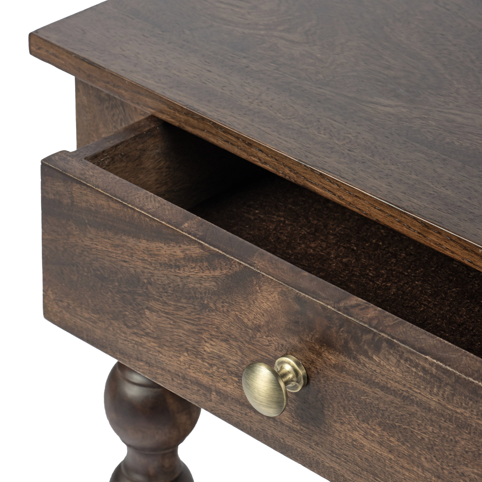 Hartwell 1-drawer Nightstand with shelf
