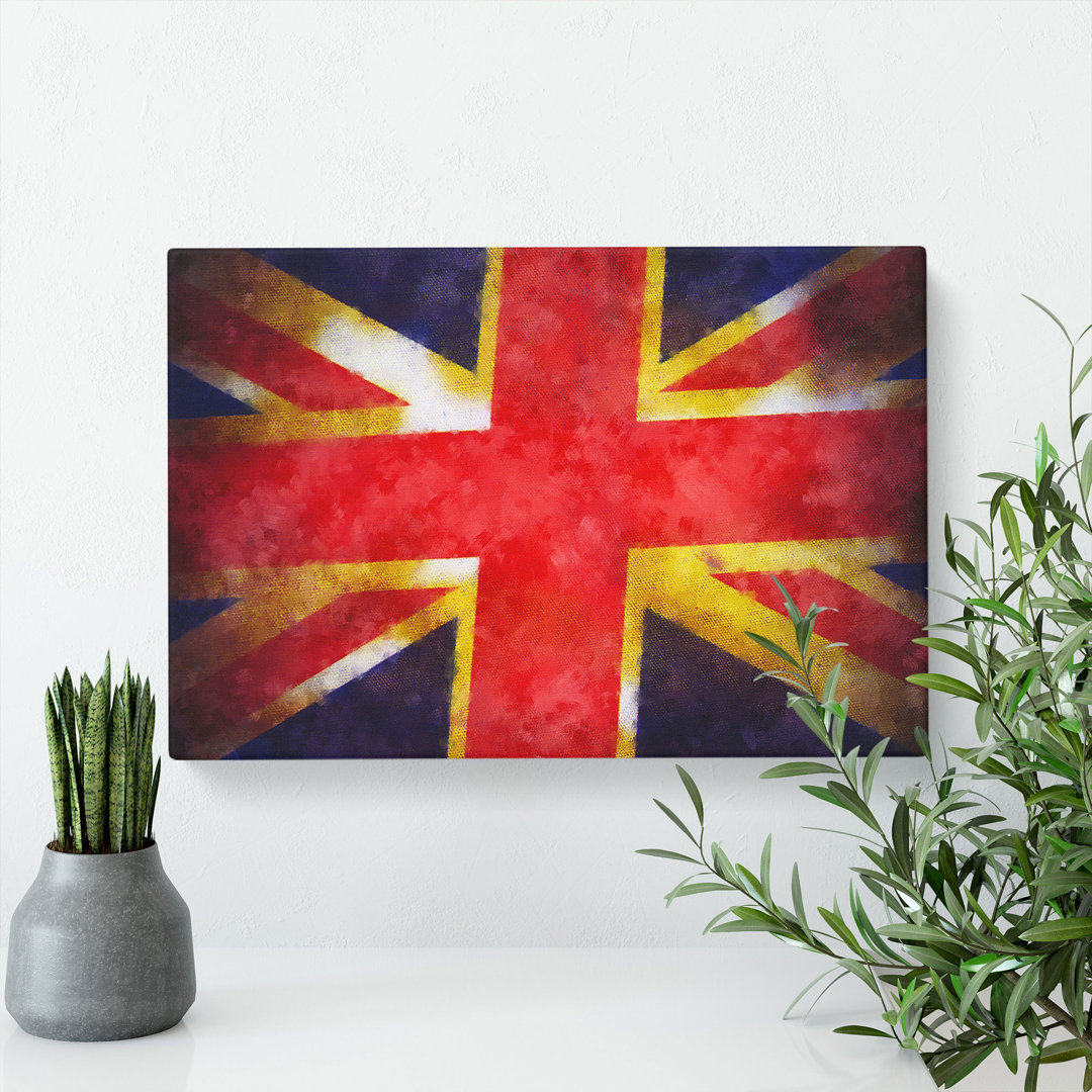 Union Jack British Flag Vol.2 - Wrapped Canvas