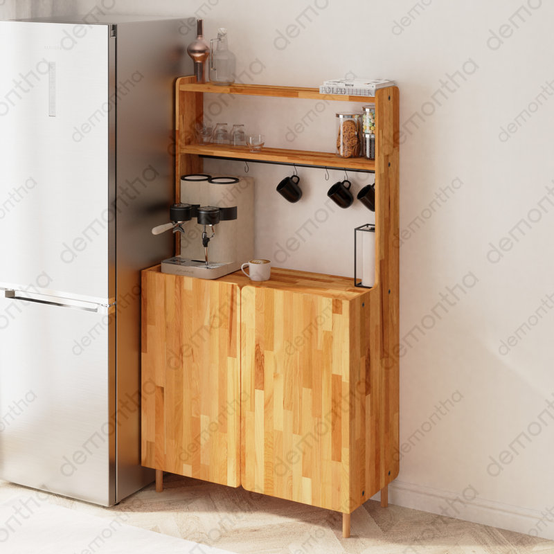 Station de café en bois à 5 niveaux Hazy