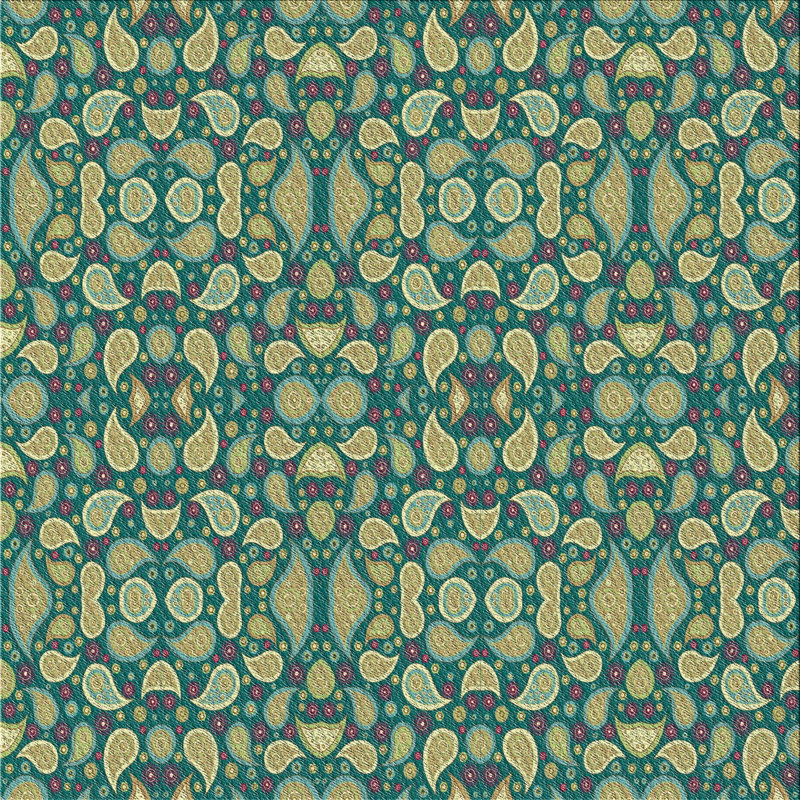 Ikat Indoor Rug, Square 7'