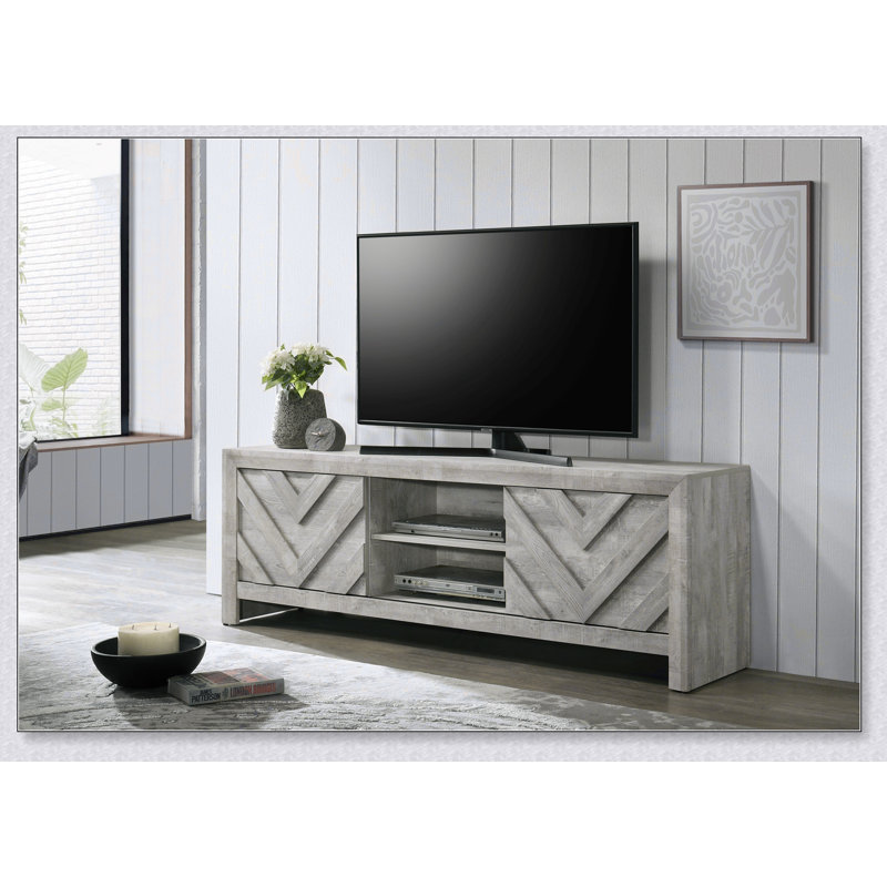 Valor - Meuble télé - Support stable antique, conception multifonctionnelle