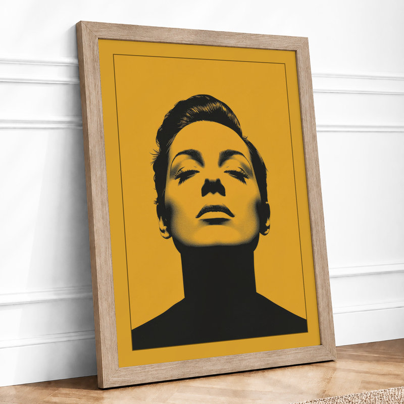Portrait Study Graphic - Print, Oak, A4 - 29.7 x 21.0 cm