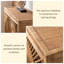 Armoire d'appoint Modern Burlywood