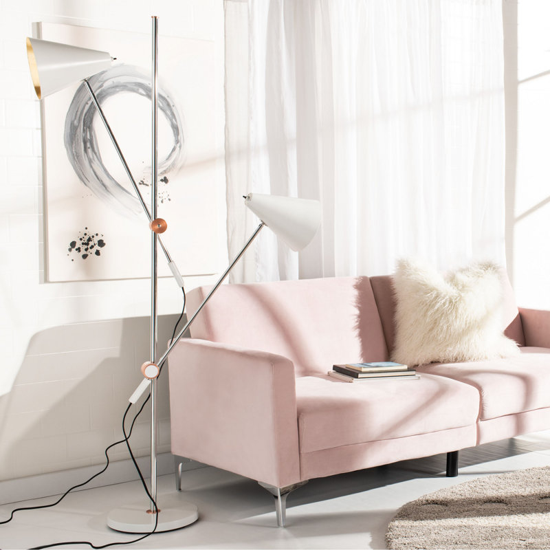 Myrie 71 " Task Floor Lamp, White